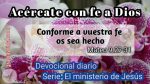 Acércate con fe a Dios - Devocional diario