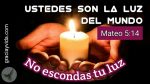 Ustedes son la luz del mundo - Devocional Diario