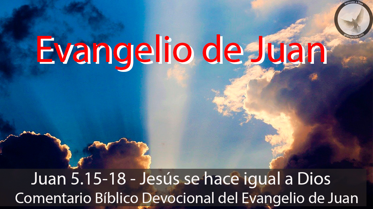 Imagen de Juan 5.15-18 - Jesús se hace igual a Dios