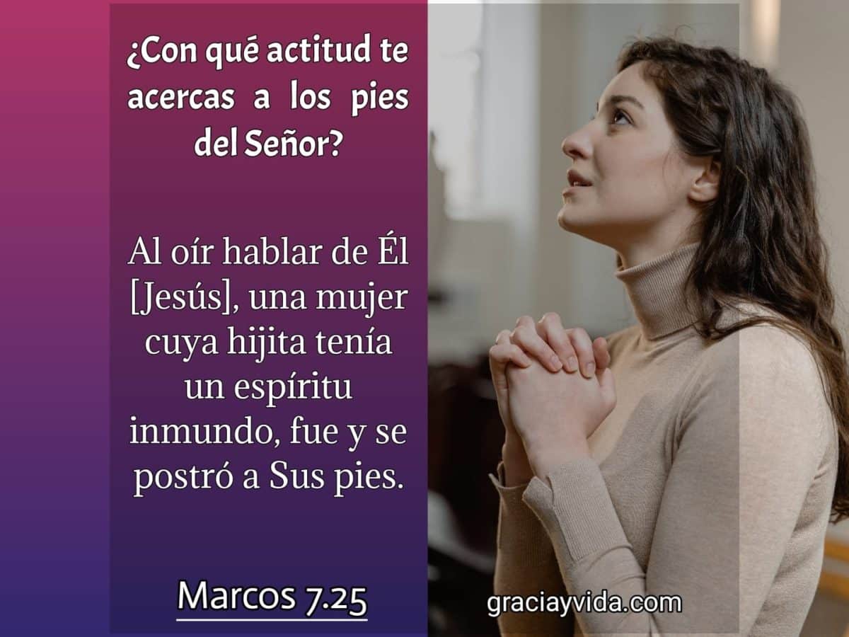 Nuestra actitud frente al Señor