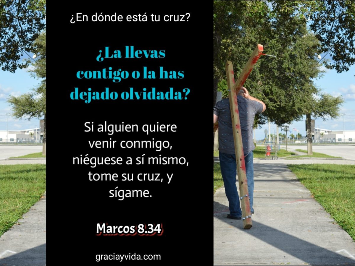 En dónde está tu cruz