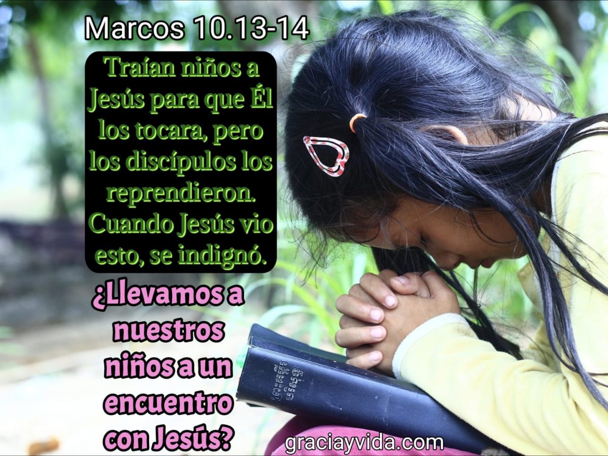 Llevemos a nuestros niños a Jesús