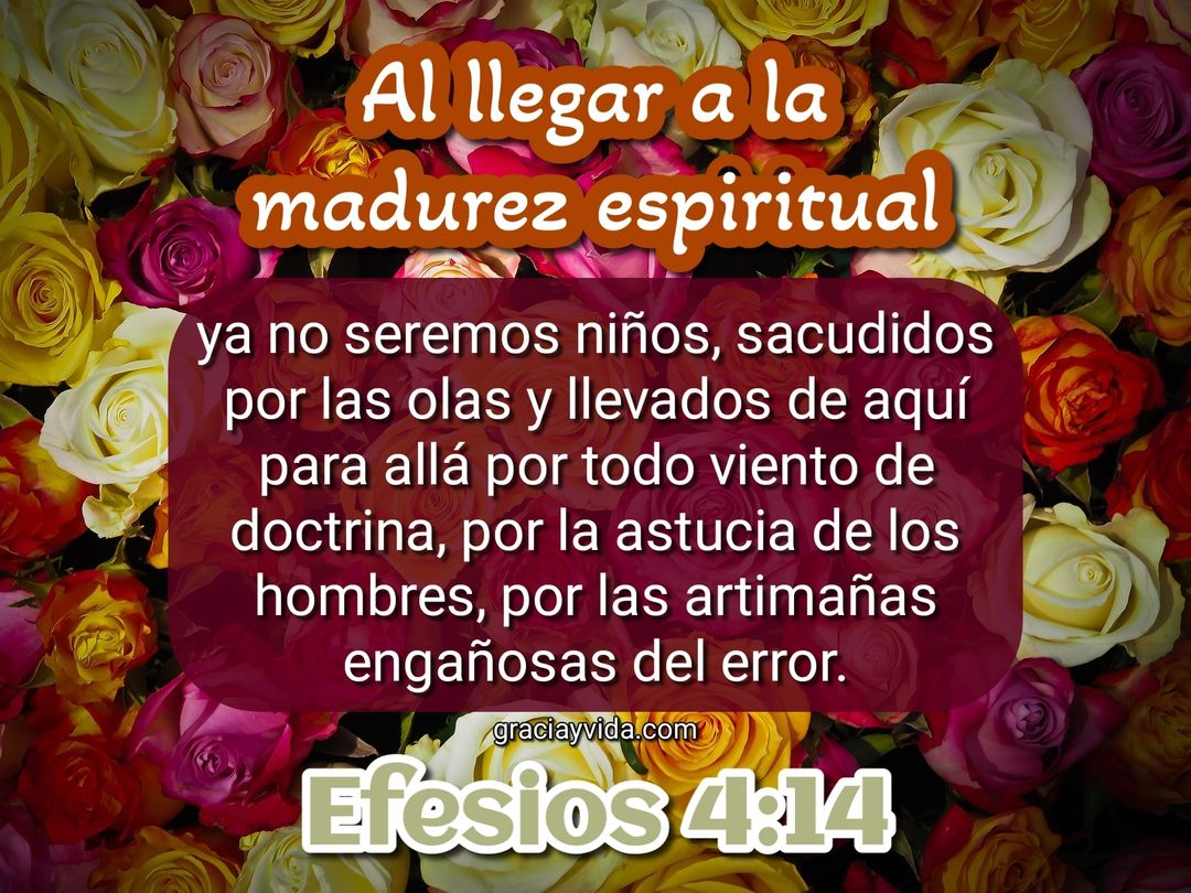 Efesios 4:14: No Ser Niños Evitar Falsas Doctrinas y Engaños